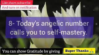 888 today angel number..  message from god  god's message today  affirmation