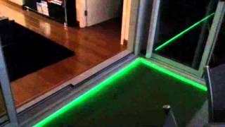 Festive LED sliding door bling2