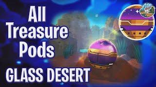 All Treasure Pods in the Glass Desert! - Slime Rancher Guide