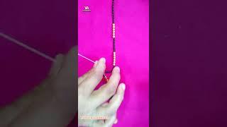 diy/easy jewellery / simple and easy handmade long mangalsutra new design   /mangalsutra making