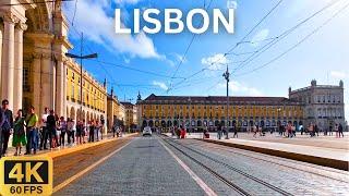 Driving in Lisbon Portugal 2024  | City Tour 4K