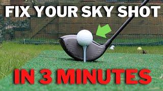 NEVER SKY YOUR DRIVER AGAIN - 3 MINUTE FIX