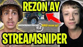 Ich Streamsnipe REZON AY  Bester PRO PLAYER aus Europa! Fortnite CHAPTER 3