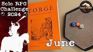 Solo RPG Challenge 2024 (June) FORGE in Space