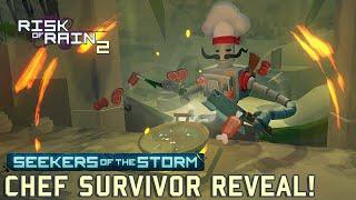 Risk of Rain 2: Seekers of the Storm - Chef Survivor Showcase Trailer