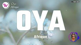 Afrique - OYA ft. Vijay (Official Lyrics Visualizer)