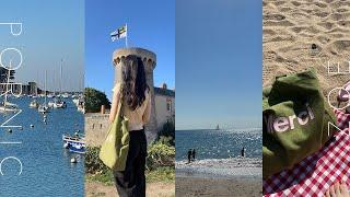 조에로그 in pornic  프랑스 교환학생의 첫 나홀로 pornic 여행 ! 브르타뉴의 퀸아망 먹고 해변에서 피크닉하기.