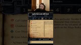 Call Lightning in BG 1