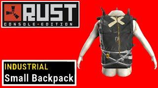 Industrial Small Backpack Review- ℝ𝕌𝕊𝕋 ℂ𝕆ℕ𝕊𝕆𝕃𝔼