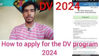 How to apply for DV lottery/program for  2026||subash kr. kushwaha||