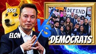 MUST-SEE: ANGRY Democrats Rally Against ELON Musk and DOGE!