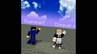 The evolution OF THE "ELUNIC DUO" - Minecraft dance animation #elunicduo