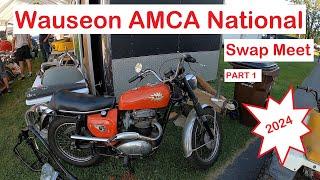 Wauseon 24 Vintage Motorcycle Swap Meet Part 1