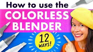 How to Use the Colorless Blender Like a PRO! Top 12 Uses