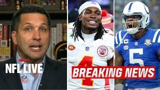 NFL LIVE | Adam Schefter latest news on Anthony Richardson & Rashee Rice's injuries and more