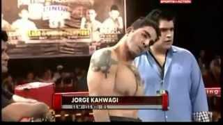 Fixed Boxing Fight Jorge Kahwagi vs Ramon Olivas Full Fight