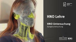 HNO Lehre: Untersuchung I – Spiegeluntersuchung