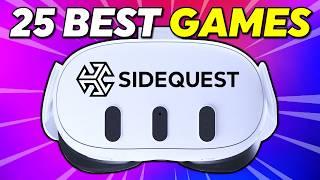 25 BEST SIDEQUEST GAMES for Meta Quest 3