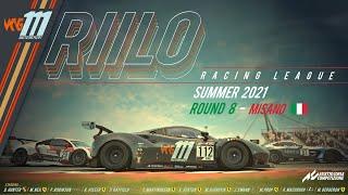 ACC: Riilo Racing League - Round 8 LIVE. 1 hour of MISANO