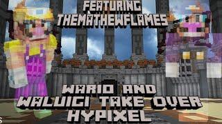 Wario And Waluigi Take Over Hypixel! Feat: TheMathewFlames