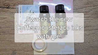 Coffeemonsterzco X Robert Oster inks!