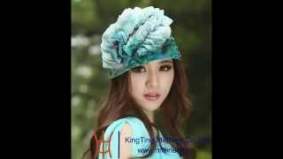 Ladies Elegant Beautiful New Style Bonnet Organza Hat for Church