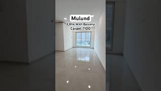 1100 Sqft | Neelam Senroofs Mulund | 3 Bhk Balcony Sale | Mulund