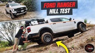 2024 Ford Ranger W/ NEW Falken Wildpeak ATW4 Tires - TTC Hill Test