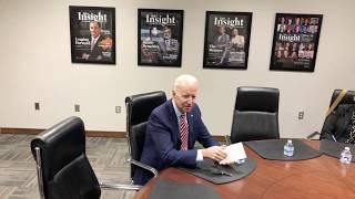 Facebook Live Replay: VP Biden visits the Quad-City Times