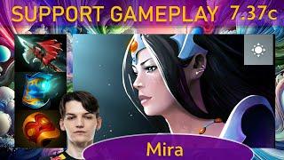  7.37c Mira Mirana |K+A-D - 20 KP - 81%| Support Gameplay - Dota 2 Top MMR