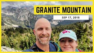 Hike to Granite Mountain in Washington State