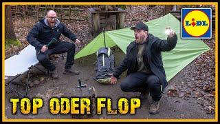 Outdoor Equipment from LIDL - Bushcraft Survival Camping Test