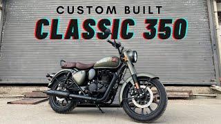 Custom Built RE Classic 350 Signals Marsh Grey | All Details | Motorxone