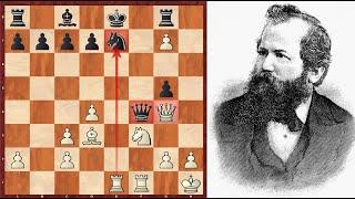 Steinitz Shows Who is The Boss: Wilhelm Steinitz vs Martin - New York (1896)