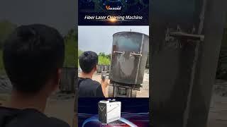 Handheld laser cleaning machine #lasercleaningmachine
