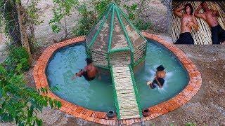 Dig To Build Swimming Pool And Build Secret Hut In Swimming Pool