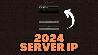 Minecraft 2024 Server IP Address