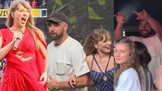 Travis Kelce Surprising and Obsessing Over Taylor Swift At Eras Tour Dublin for 6 Minutes straight..