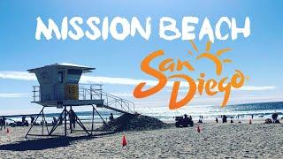 Mission Beach San Diego California Vlog