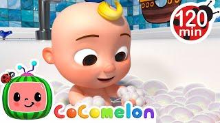 Bubbly Bath Song | @CoComelon   |  Moonbug Literacy 