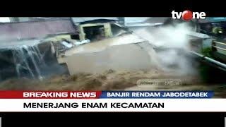 Terjang Wilayah Banten, Banjir Hanyutkan Belasan Rumah