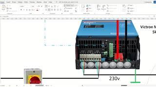 Victron Multiplus Wiring Options Part 1