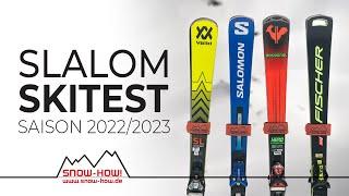 SKITEST SlalomCarver I Völkl Race Tiger, Salomon SL Race, Rossignol Hero Elite, Fischer RC 4