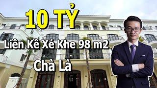 Thiết Kế Thực Tế Liền Kề Xẻ Khe 98 m2 Phân Khu Chà Là Vinhomes Ocean Park 2 - The Empire
