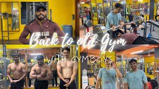 WORKOUT WITH BOYS | MUSCLE LINE | OLD GYM | CHEST WORKOUT