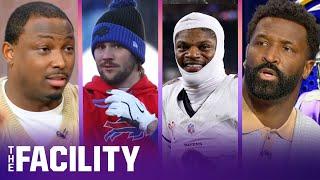 Does Josh Allen or Lamar Jackson have the better MVP case? | NFL | THE FACILITY