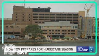 Tampa General Hospital sits on an island just feet from the Bay. Here's how they keep patients safe