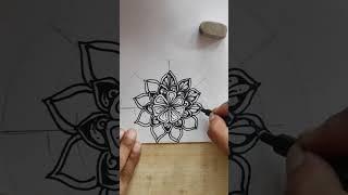 Easy mandala design #lucyrelaxingartgallery|basic mandala art for beginners