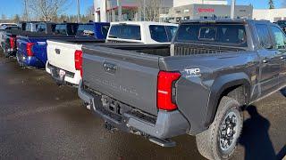 2025 Toyota Tacoma no go and no show almost 100 2024 Toyota Tacoma over 6,000 dollars off !!