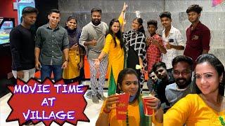 Movie at Village theatre Kaanum Pongal Outing | Hussain Manimegalai